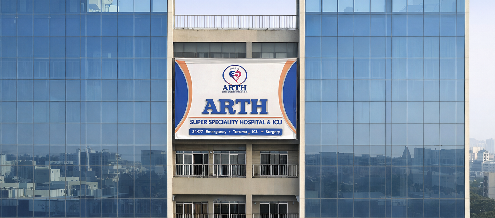 Arth Hospital Ahmedabad Banner